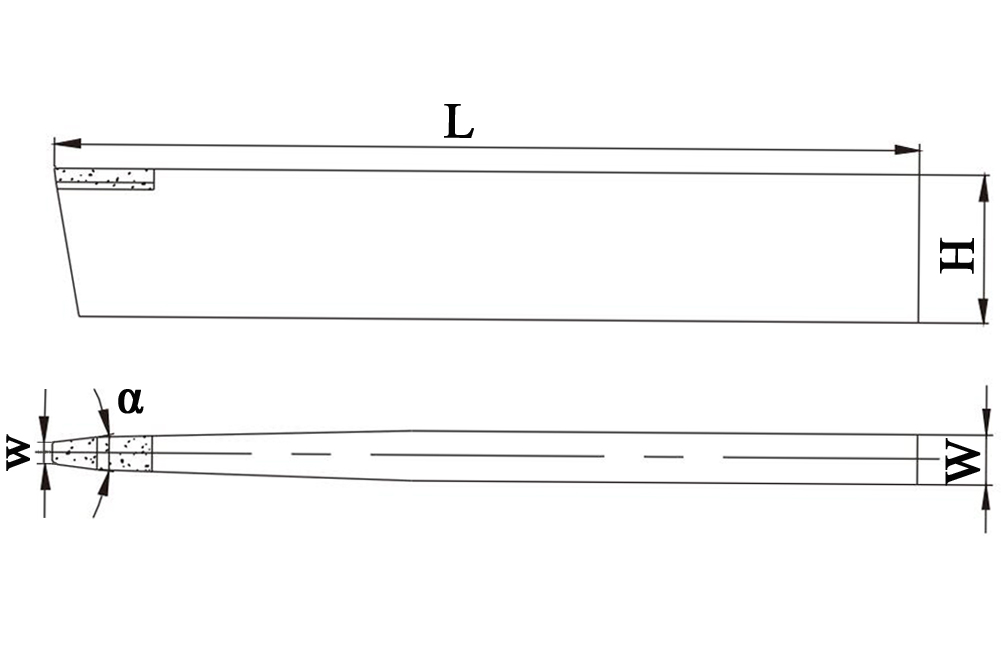 PCD Wedge Grooving Tool for pistons-2